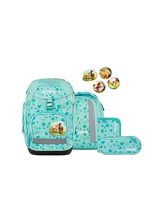 ERGOBAG | Schulrucksack Set 6tlg Pack ReitBärtraum | 